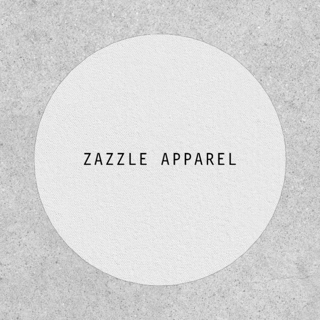 Zazzle Apparel draft patch (Front)