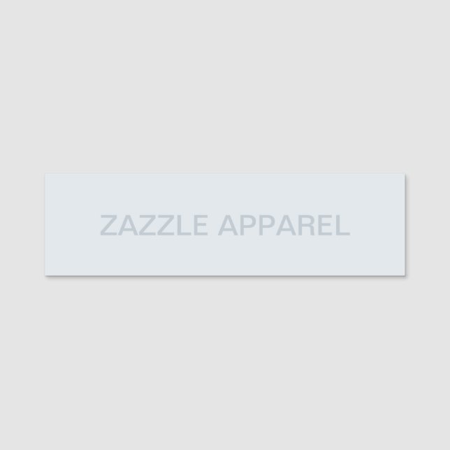Zazzle Apparel Variety Draft Name Tag (Front)
