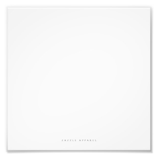 Zazzle Apparel Variety Draft poster photo print (Front)