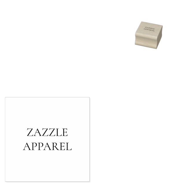Zazzle Apparel Variety Draft stamp (Stamped)