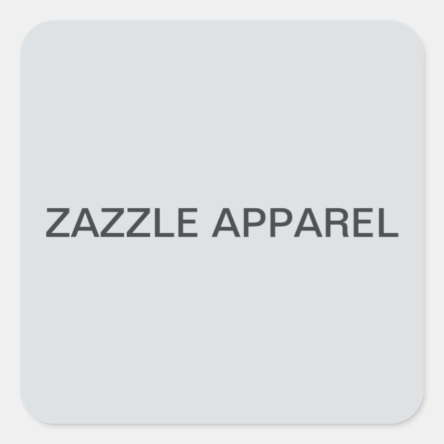 Zazzle Apparel Variety Draft sticker (Front)