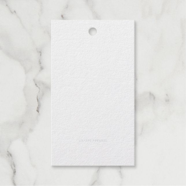Zazzle Apparel Variety Draft tag (Front)