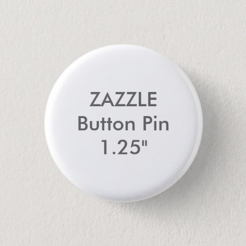 Zazzle Blank Custom 1 14 Button Pin