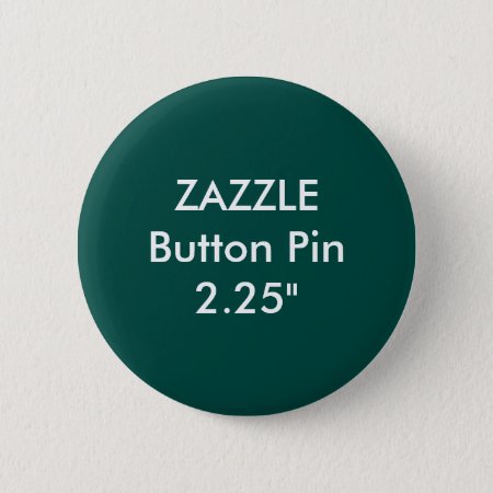 Zazzle Blank Custom 2 1/4" Standard Button Green