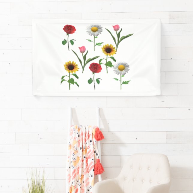 Zazzle Ceramic Tile 4.25" x 4.25 , Small Banner (Insitu)