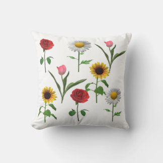 Zazzle Ceramic Tile 4.25" x 4.25 , Small Throw Pillow