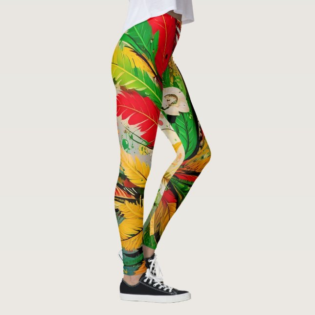 zazzle.com/rokclonedesigns_art_intelligence_series leggings (Right)