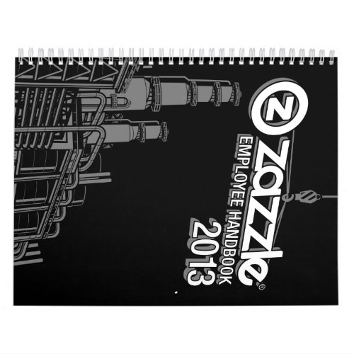 zazzle employee handbook calendar