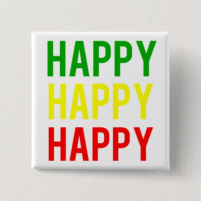 Zazzle Happy Button (Front)