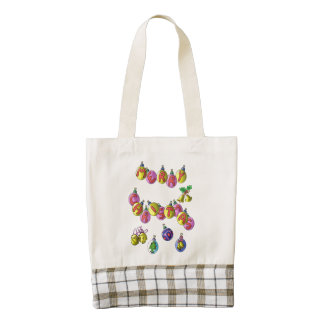 Zazzle HEART Tote, Merry Christmas Zazzle HEART Tote Bag