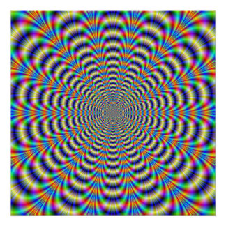 Optical Illusion Posters | Zazzle