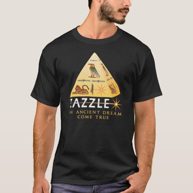 Zazzle Pyramid T-Shirt (Front)