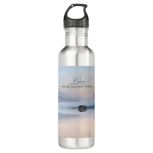 Zazzle sea & Sky Stainless Steel Water Bottle (Front)