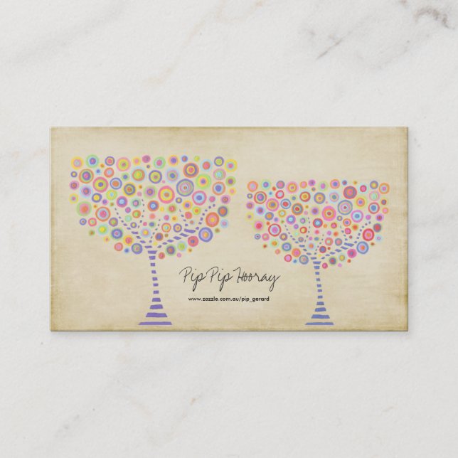 Zazzle Store Personal Business Profile Card (Front)