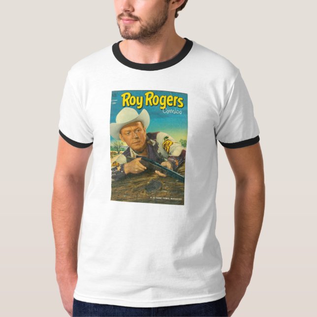 Zazzle T-Shirt 1952 ROY ROGERS Comic Book Cover (Front)
