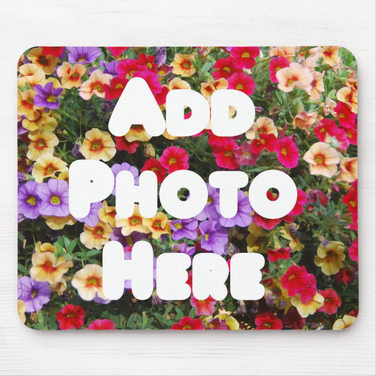 Zazzle Template Design My Own Photo Present Upload Mouse Pad Zazzle