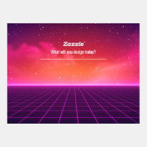 Zazzle - What will you design today? Postcard Template