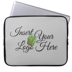 Zazzle Your Logo Here Laptop Sleeve