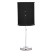 Zazzle's Coolest Black  SuperMoto Motorcycle Lamp (Back)