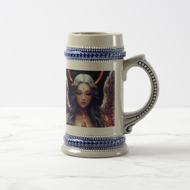 Zazzle's Custom Beer Steins: A Personal Review Stein (Right)