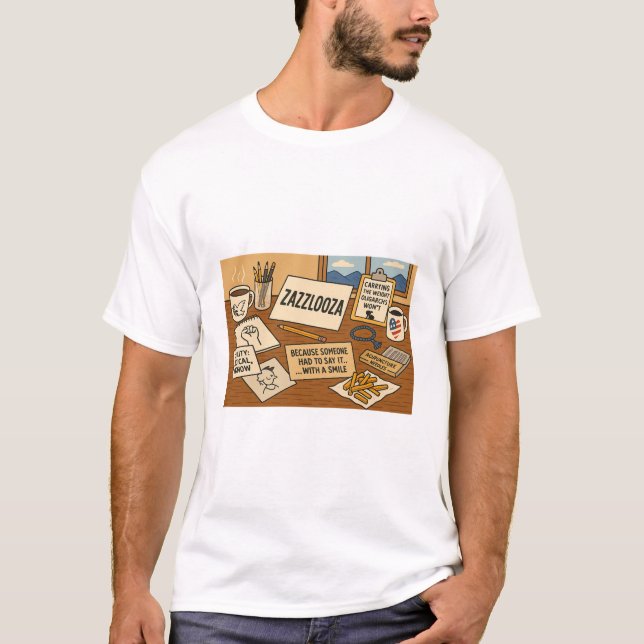 zazzlooza- T-Shirt for Men (Front)