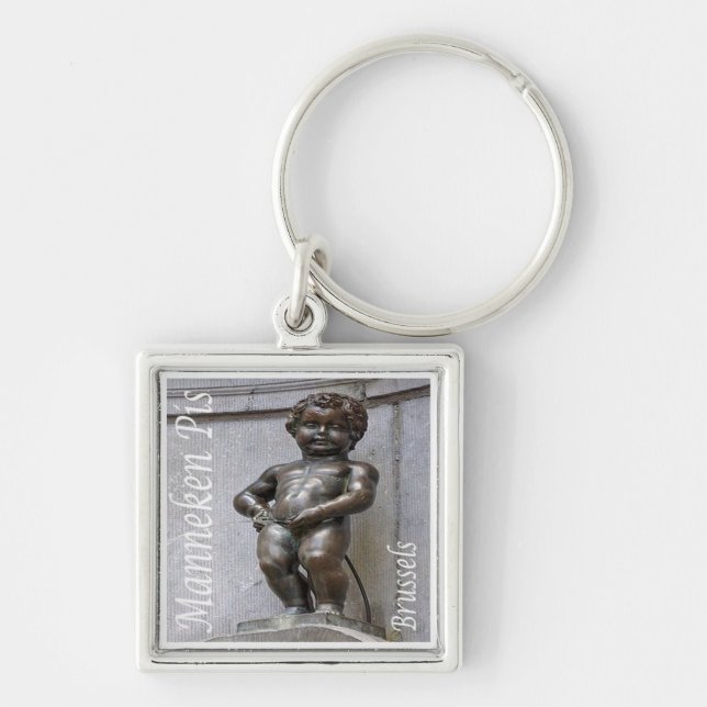 zBE046 MANNEKEN PIS Brussels Brussels, Keychain (Front)