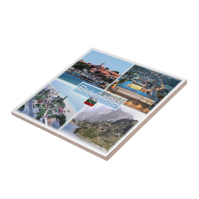 zBG003 SOFIA Nesebar Independence Square, Ceramic Tile (Side)