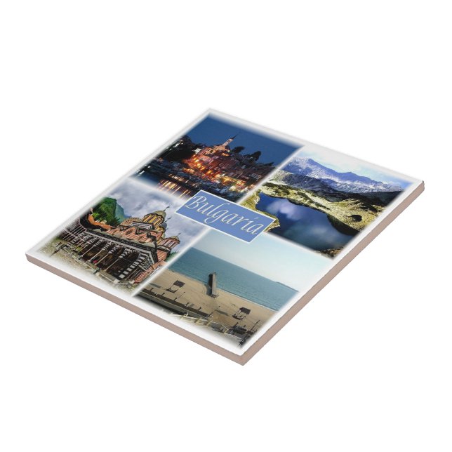 zBG004 BULGARIA, Ceramic Tile (Side)