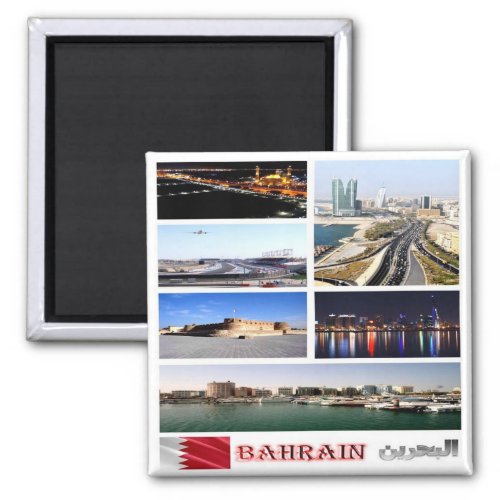 zBH010 BAHRAIN Asia Fridge Magnet