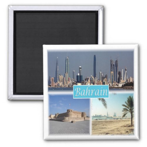 zBH011 BAHRAIN Asia Fridge Magnet