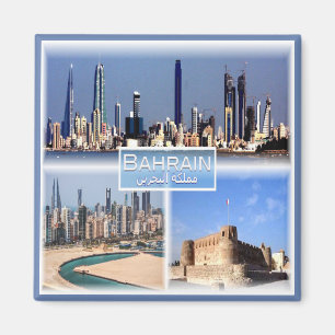 zBH012 BAHRAIN, Manama, Arad Fort, Asia, Fridge Magnet