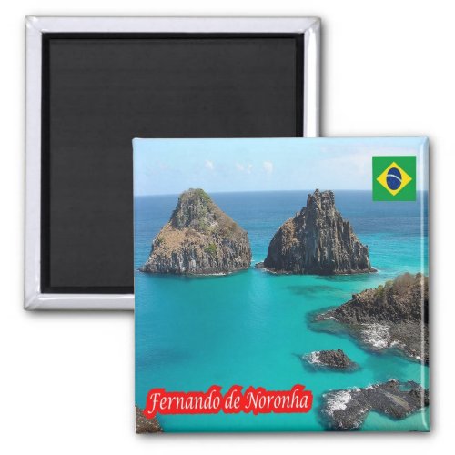 zBR038 FERNANDO DE NORONHA Brazil Fridge Magnet