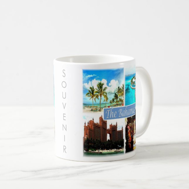 zBS004 BAHAMAS mosaic, America, Coffee Mug (Front Right)