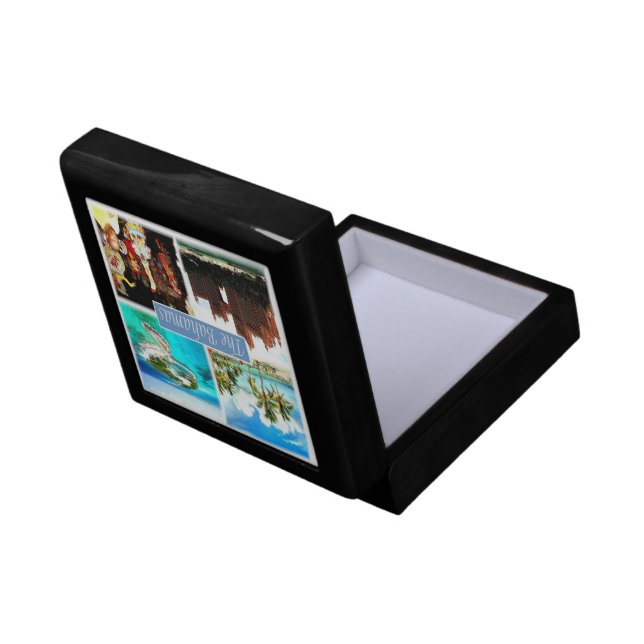 zBS004 BAHAMAS mosaic, America, Gift Box (Back Open)