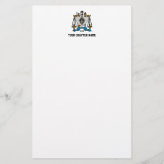 ZBT Crest Color Stationery
