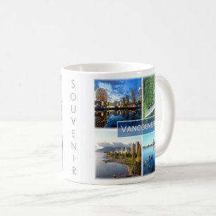 zCA008 VANCOUVER mosaic, Canada, America, Coffee Mug