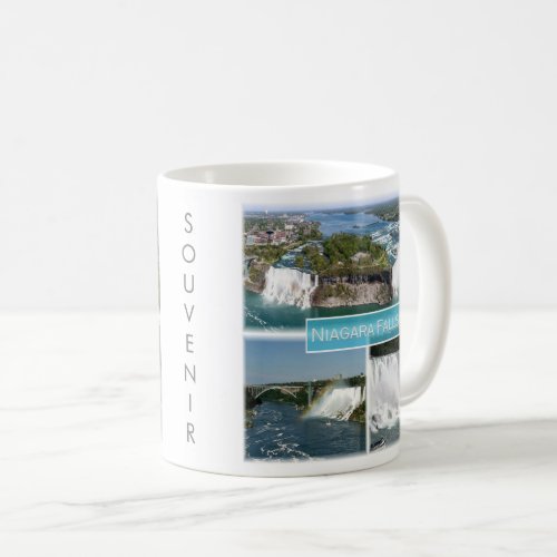 zCA012 NIAGARA FALLS from Rainbow bridge Coffee Mug