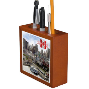 zCA024 MONTREAL Panorama, Canada, Desk Organizer