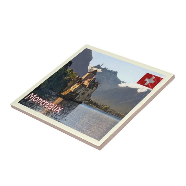 zCH029 MONTREAUX Switzerland - Ceramic Tile (Side)