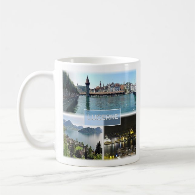 zCH043 LUCERNE Switzerland,  Coffee Mug (Left)
