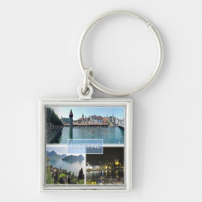 zCH043 LUCERNE Switzerland, Keychain (Front)