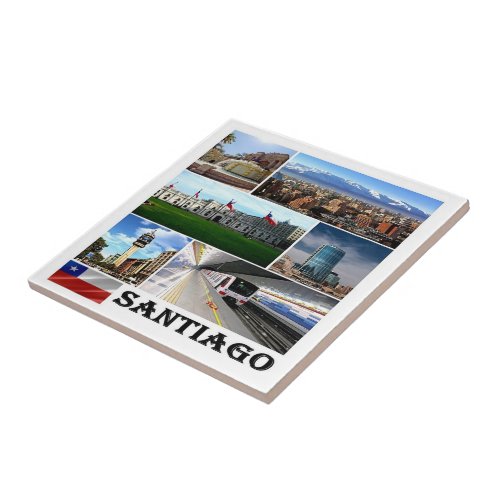 zCL021 SANTIAGO Mosaic Chile America Ceramic Tile