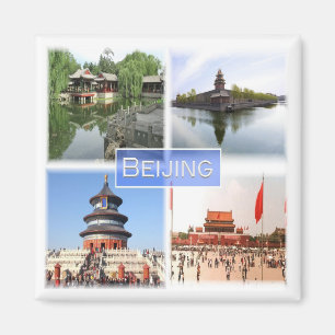 zCN008 BEIJING, China, Souvenir, Fridge Magnet