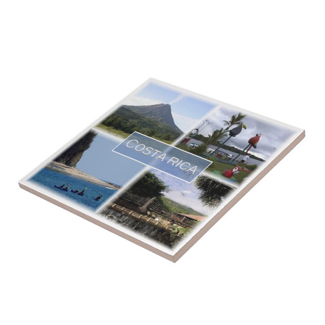 zCR003 COSTA RICA, Mosaic, America, Ceramic Tile (Side)