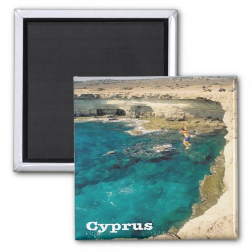 zCY027 CAPE GREEK Cyprus Fridge Magnet