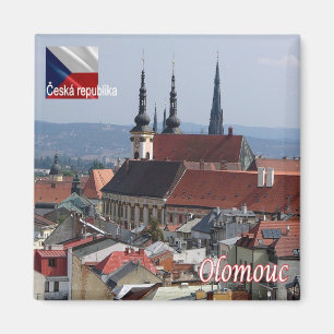 zCZ013 OLOMOUC Czech Republic, Fridge Magnet