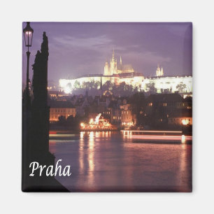 zCZ022 PRAGUE Czech Republic, Fridge Magnet