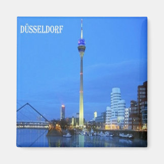 zDE011 DÜSSELDORF views Germany, Fridge Magnet