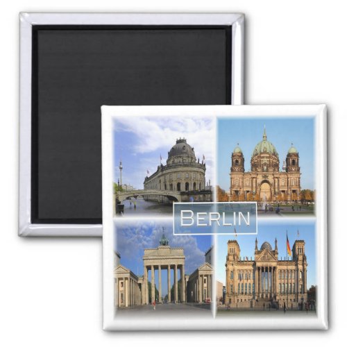 zDE018 BERLIN Germany Fridge Magnet