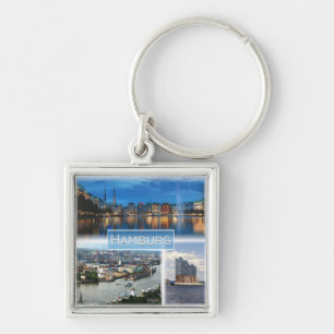 zDE021 HAMBURG Germany, Keychain